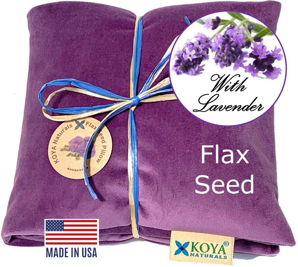 Velvet Flax Seed Pillows